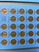 Lincoln Head Cent Collection in Blue Book