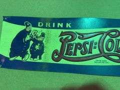 Vintage Looking But New Pepsi Sign