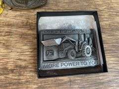 (3) John Deere Belt Buckles