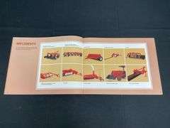 (4) IH 84 Series Tractor Sales Literature
