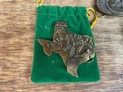 (3) John Deere Belt Buckles