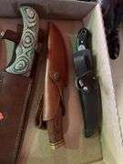 Knives lot with cases