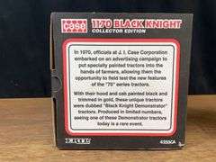 1/16 Case 1170 Black Knight Collector NIB Ertl