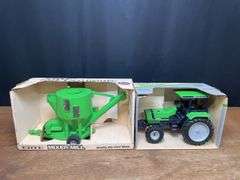 (2) 1/16 Deutz-Allis 6240 + Mixer Mill NIB Ertl