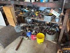 Southwest Corner of Shop. Corner to Furnace