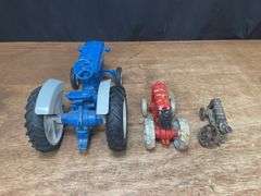 (3) Ford + Fordson Tractors