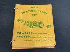 John Deere Your Tractor Sales Kit - Rare!