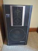 Vintage Pioneer Complete Audio System Lot - Receiver/TurnTable/CD/Tape/Tuner and Speakers with Cabinet