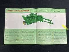 (4) John Deere Implement Sales Literature
