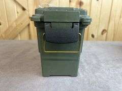 Two Empty Hard Plastic Range Boxes; 1 Plano