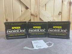 3 Boxes Speer Gold Dot 325 Gr. GDSP .480 Ruger