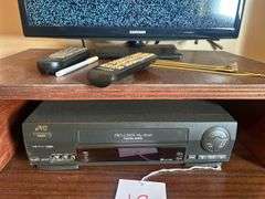 2017 Samsung TV, JVC VCR, and Contents