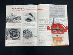 (2) IH Farmall 240 + 340 Tractor Sales Literature