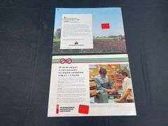 (2) IH 2+2 4wd Tractor Sales Literature