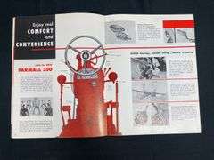 (2) IH Farmall 350 Tractor Sales Literature