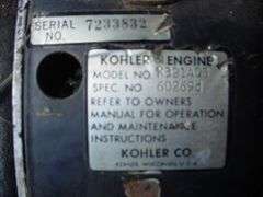 14HP Kohler Engine