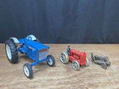 (3) Ford + Fordson Tractors