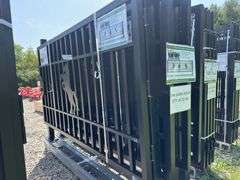 Metal Farm Driveway Gate 7 X 20 Ft 2 Pieces