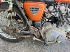 1971 Honda 450 Motorcycle