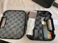 4 Misc Hard Plastic Handgun Cases Including Two Glock Cases