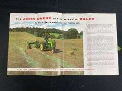 (4) John Deere Implement Sales Literature