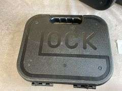 4 Misc Hard Plastic Handgun Cases Including Two Glock Cases