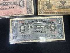 Mexican paper Currency