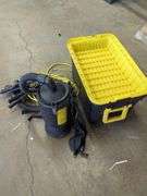Back Pack Vac and Extension Cord Lot
