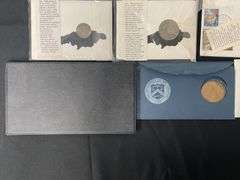 First Day of Issue Cover Coins