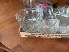 Vintage Clear Glassware
