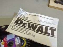 DeWalt DW402 - 4 1/2" Angle Grinder