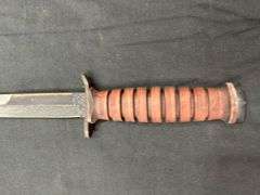 (2)-Reproduction US Camillus M3 Bayonets w/Reproduction Scabbards