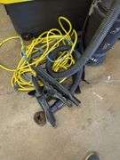 Back Pack Vac and Extension Cord Lot