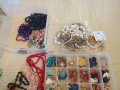 Assorted Jewelry Lot - Necklaces/Earrings