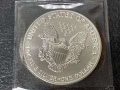(2) 1992 & 1994 $1 American Silver Eagle