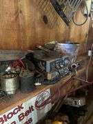 Stools, Seats, and Contents of Wall