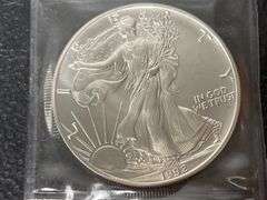 (2) 1992 & 1994 $1 American Silver Eagle