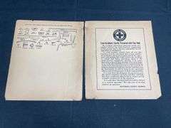 (2) John Deere Disk Tillers Sales Literature + Manual