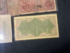 Lot of Early German Bank Notes
