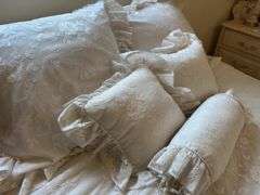 Bed and sheets