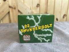 500 Rounds Remington .22 LR RN Thunderbolt