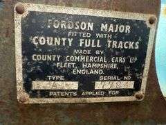 Fordson Major County Crawler