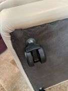 Italian Leather Chair and Ottoman