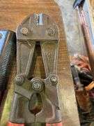 (2) Bolt Cutters, Crimper, & (2) Pry Bars