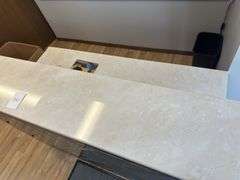 Reception Stand with Marble Top