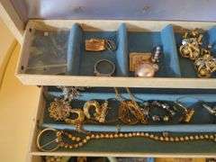 Jewelry Box and Contents
