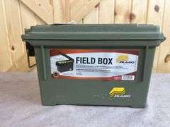 Two Empty Hard Plastic Range Boxes; 1 Plano