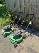 (2) Push Lawnmowers