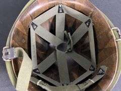 US Military Helmet w/Shell Liner & Chinstrap
