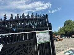 Metal Farm Driveway Gate  7 X 20 Ft 2 Pieces